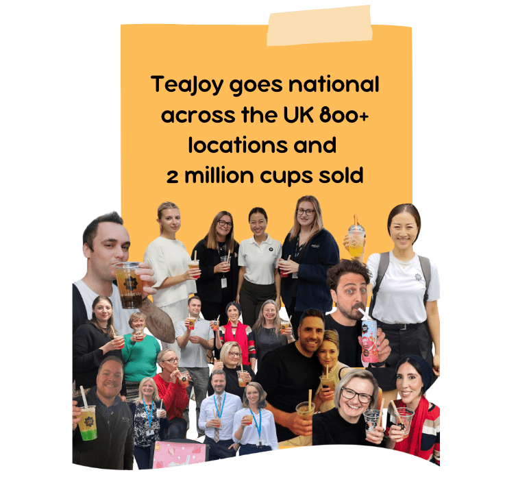 Bubble tea for parties and events - TeaJoy