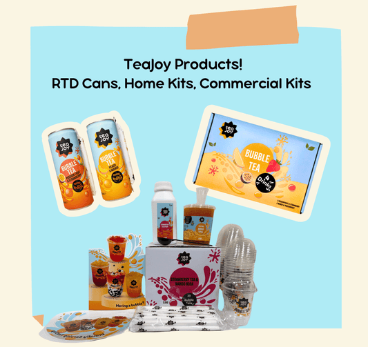 Canned Bubble Tea vs Bubble Tea Shops - TeaJoy