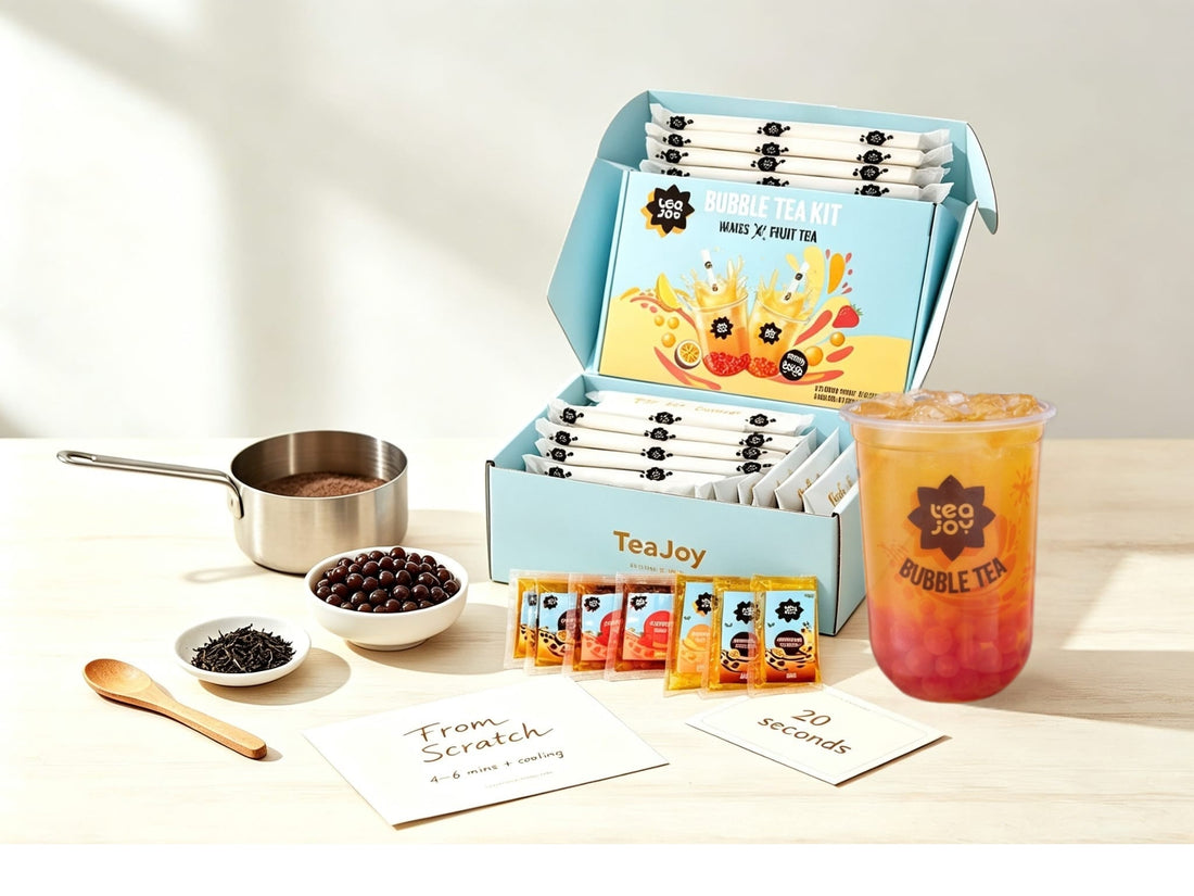 How to Make Bubble Tea at Home: From Scratch or in 20 Seconds - TeaJoy
