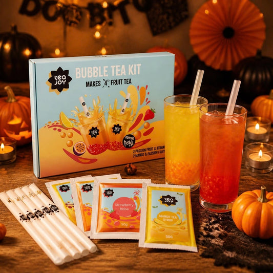 Halloween Bubble Tea Party at Home: How Many Kits You Need - TeaJoy