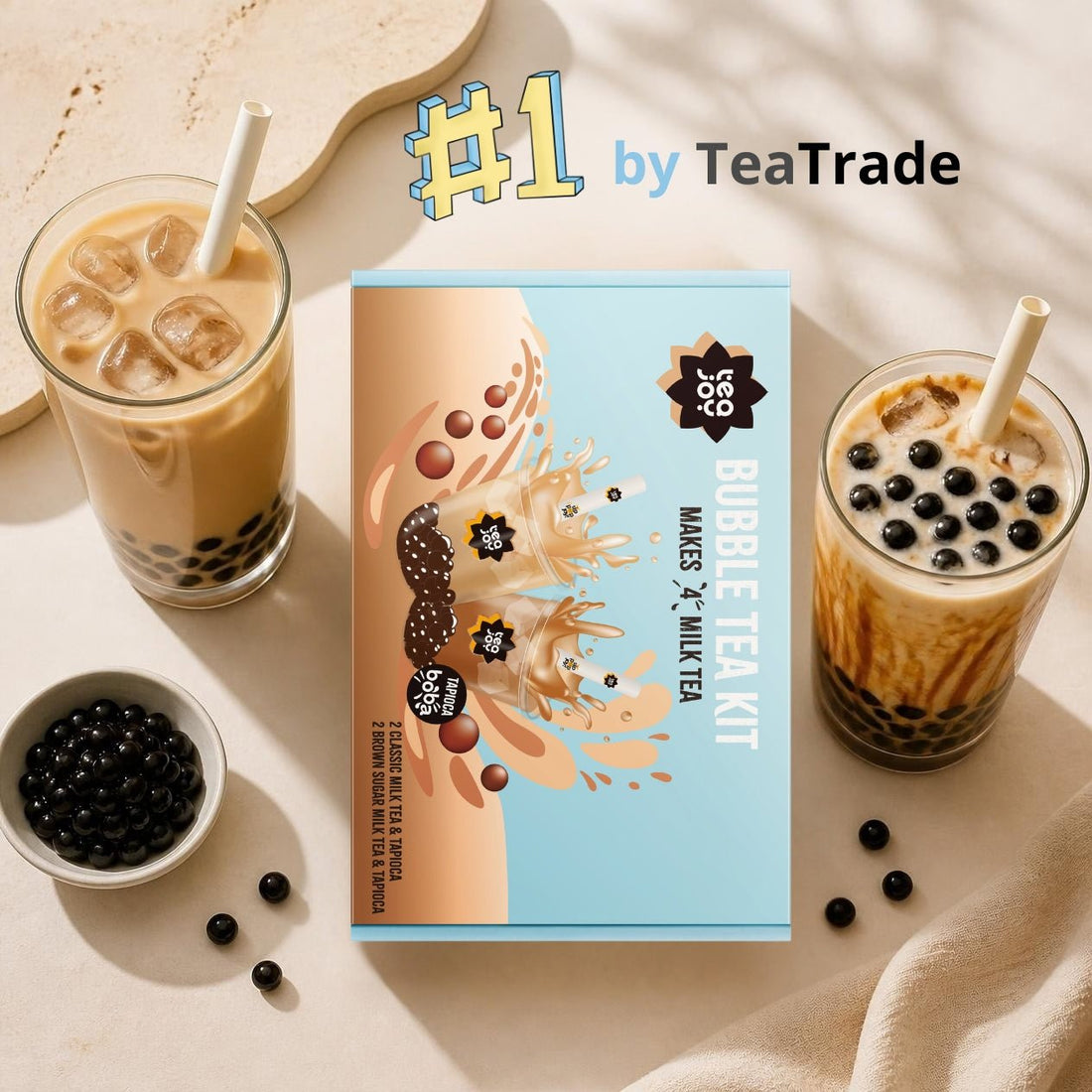 Tea Trade names TeaJoy its "Top Pick" in the Best Bubble Tea 2026 buying guide - TeaJoy