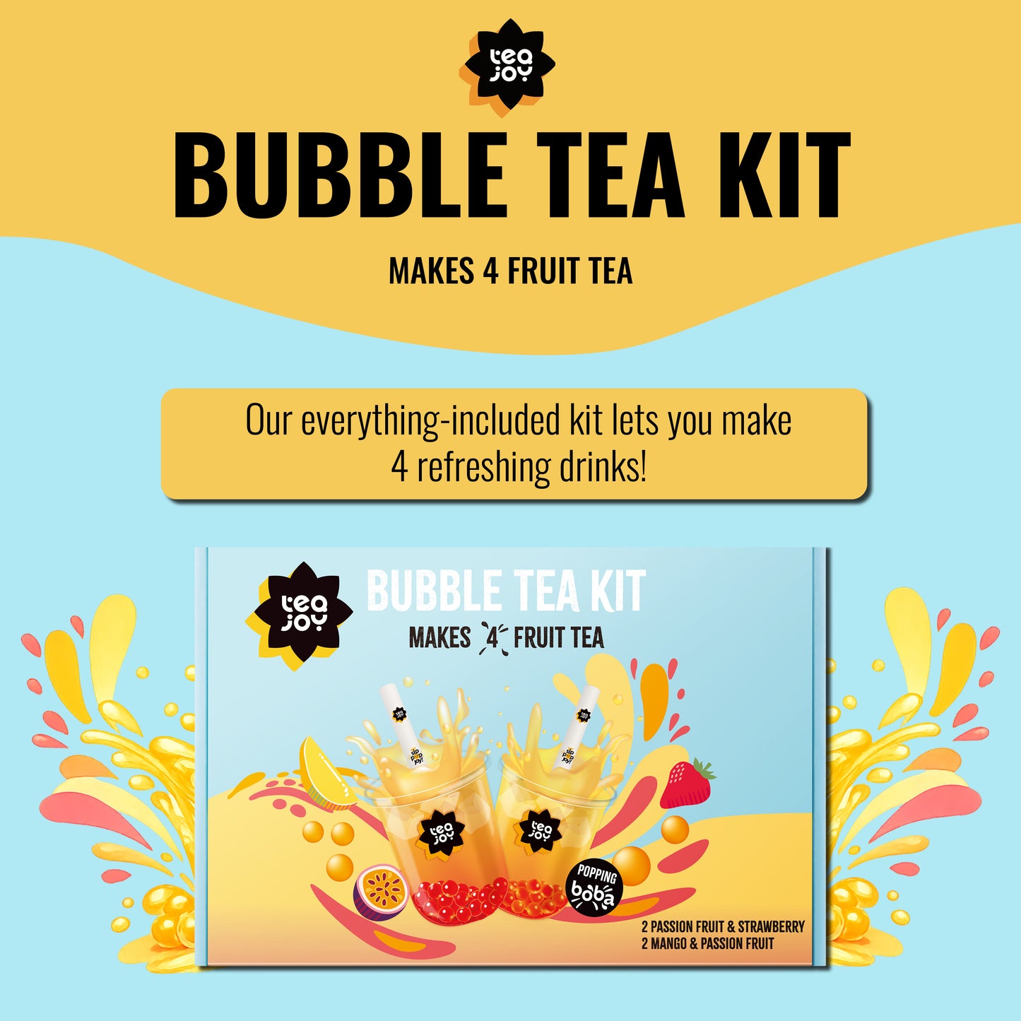 Fruit Tea Kit - Makes 4 Drinks