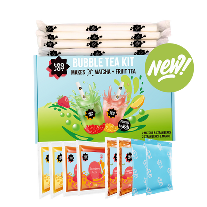 Matcha Tea Kit - Makes 4 Drinks