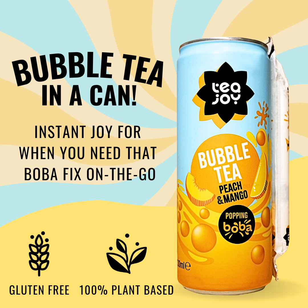 Peach & Mango Bubble Tea