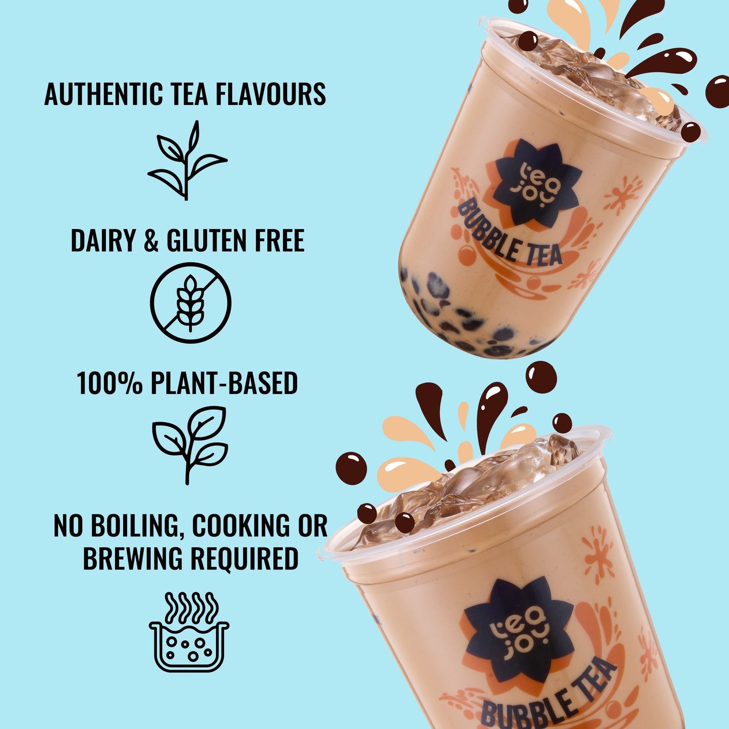 Milk Tea Kit - Makes 4 Drinks