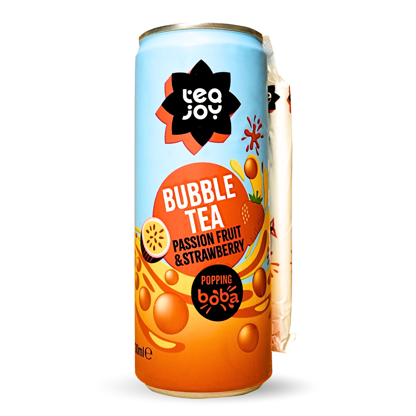 Passionfruit & Strawberry Bubble Tea - 12 Pack