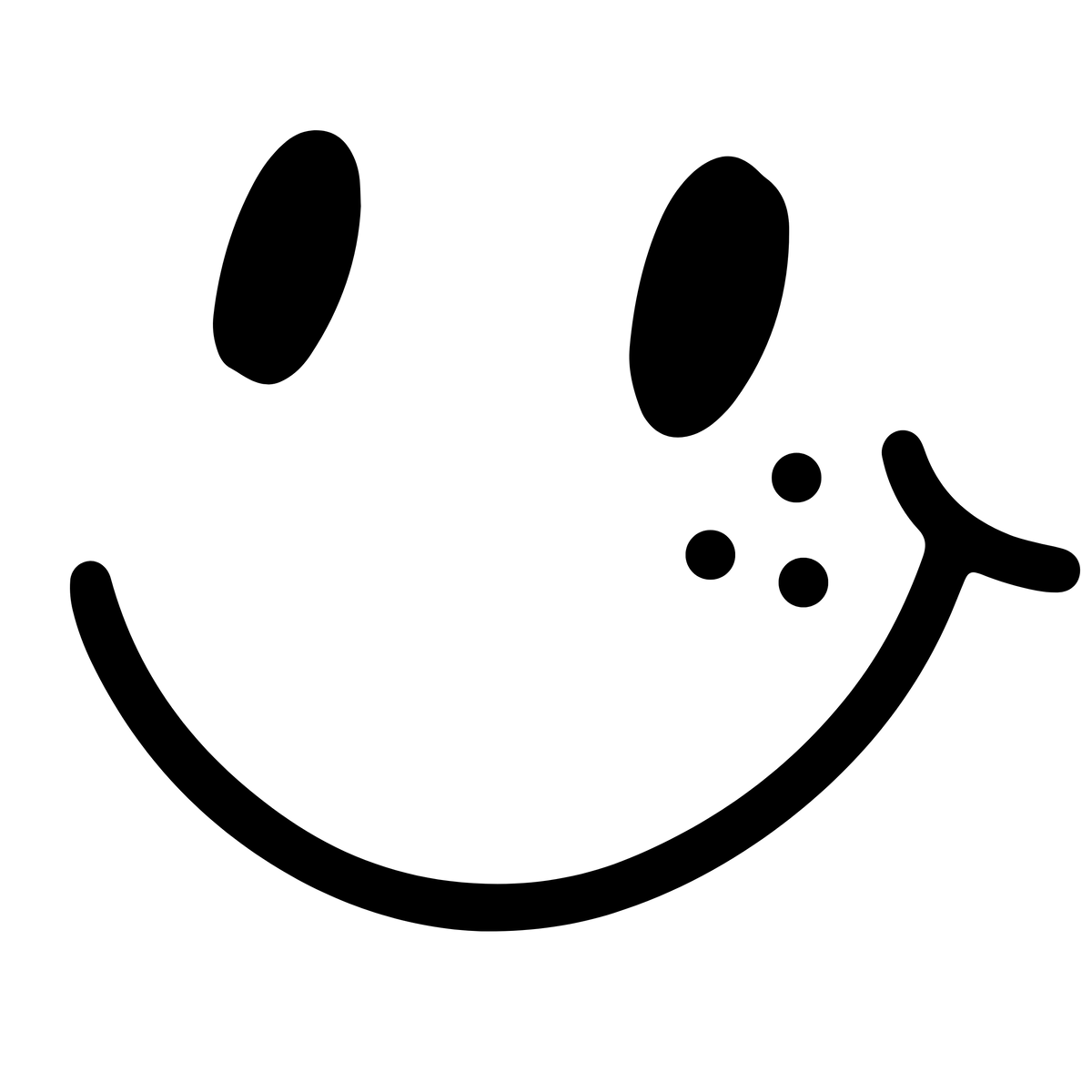 TeaJoy smiley face design element