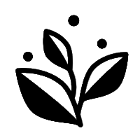 Tea leaves icon